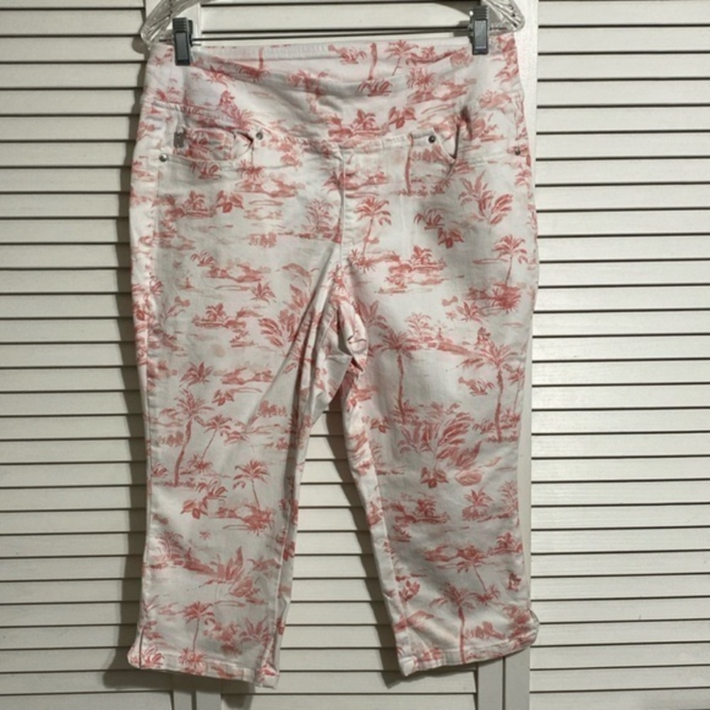 Belle by Kim Gravel Twill Toile
Print Capri Jean